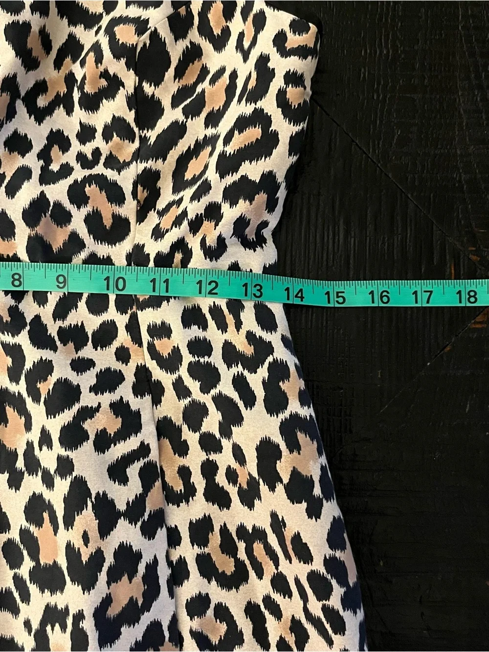 Kate Spade New York Paulina Leopard Print Sleeveless Shift Dress Size 2